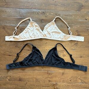 Pair of Huha Triangle Bras Size M